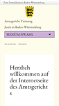 Mobile Screenshot of amtsgericht-tettnang.de